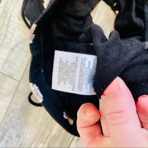 Zella Lounge Shorts Jersey Knit  Black Blue & Floral SZ XL NEW! - Picture 11 of 12